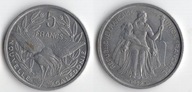 NOWA KALEDONIA 1952 5 FRANCS