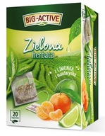 BIG-ACTIVE Herbata zielona LIMONKA MANDARYNKA 20