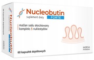 Nucleobutin Forte Maślan Sodu 60 kapsułek