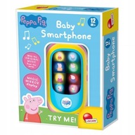 Lisciani Edukacyjny smartfon Baby Smartphone Świnka Peppa