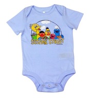 Body niemowlęce Baby GAP Ulica Sezamkowa Sesame Street r. 6-12 m Niebieskie