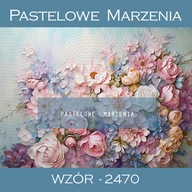 Tło fotograficzne materiałowe t_2470 - Pastelowe Marzenia