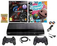 PLAYSTATION 3 PS3 500 GB + 2 x PAD + GRY