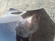 bumper rear OPEL ASTRA IV J sedan 2010R->