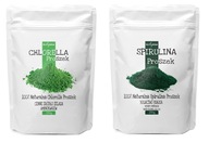 SPIRULINA i CHLORELLA proszek / zestaw 2x250g