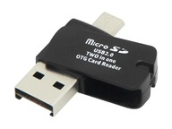Czytnik kart micro SD 2w1 / 5914