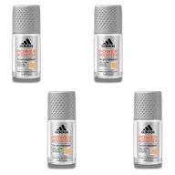 Adidas Power Booster dezodorant roll-on dla mężczyzn Wielopak 4 x 50ml
