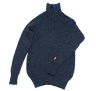 Ulvang RAV ZIP ciepły sweter golf 100% wełna wool miękki nie gryzie 140-146