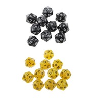 20x 20 Sided Dice D20 Playing RPG MTG Party