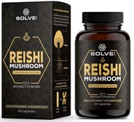 Solve Labs Reishi Ganoderma lucidum 60 kapsułek