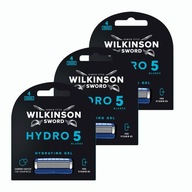 Wilkinson Hydro 5 Regular do golenia 4 wkłady x3