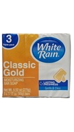 White Rain Classic Gold 3x90 g - Hydratačné mydlo