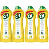 Cif Cream Lemon Mlieko s mikrokryštálmi 4x780