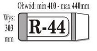 OKŁADKA IKS R-44 (50 SZTUK W PACZCE)