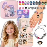 Kpop Demon Hunters Rumi Vadászok karkötő és ékszer készítő szett