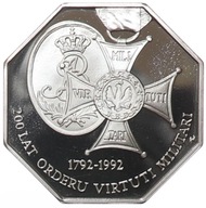 50 000 złotych - 200 Lat Orderu Virtuti Militari - 1992 rok