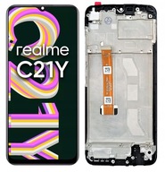 LCD WYŚWIETLACZ EKRAN DO REALME C21Y RAMKA