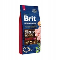 Brit Premium By Nature sucha karma dla psa 15kg dla starszych psów