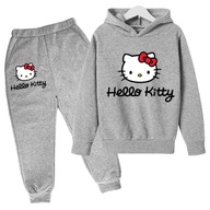 Hello kitty bluzy z kapturem spodnie