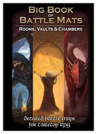 Big Book of Battle Mats - Rooms, Vaults & Chambers - taktické mapy