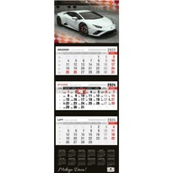 Kalendár 2024 trojdielny Lamborghini
