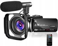 Kamera DV Kamera 30MP Dołączany Mikrofon 2,7K Ultra HD Full HD
