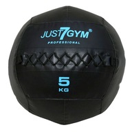 PIŁKA WALL BALL PREMIUM 5KG LEKARSKA JUST7GYM