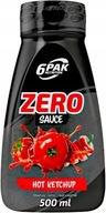 6PAK Zero Syrup 500ml Omáčka Hot Kečup Drsný