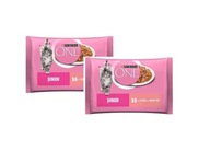 PURINA ONE JUNIOR Łosoś z marchewką 8x 85g z Niemiec 24h