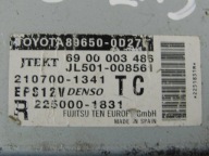 Toyota Yaris III modulo computer Centralina SERVOSTERZO volante 896500D275