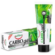 EQUILIBRA Carbo Gel pasta do zębów z aktywnym węglem żel aloesowy 75 ml