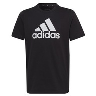 Koszulka adidas Essentials Big Logo Tee girls Jr IC6855 czarny 152 cm