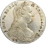 73. Austria, talar 1780, Maria Teresa, NB