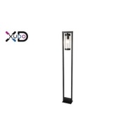 XD-QA121B Záhradná lampa E27 LED IP44 Clear čierna