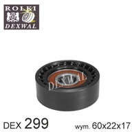 DEXWAL MOBIDEX 03-299 Napínací valec, viacdrážkový klinový remeň