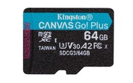Kingston Technology Canvas Go! Plus 64GB MicroSD UHS-I triedy 10