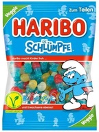 HARIBO ŻELKI SMERFY SCHLUMPFE NIEBIESKIE OWOCOWE