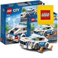 Klocki LEGO City Samochód policyjny 60239 Torebka prezentowa LEGO