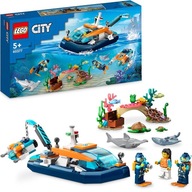 LEGO City Łódź do nurkowania badacza 60377