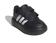 Adidas detská športová obuv na suchý zips čierna BREAKNET 2.0 ID5277 r. 24