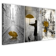 Obrazy na plátne do obývačky obrazy na stenu triptych na stenu 60x120