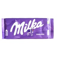 MILKA ALPINE MILK CZEKOLADA MLECZNA 100g DATA: 2024.09.23