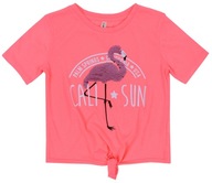 Neonowa bluzeczka z flamingiem PRIMARK 5-6 lat