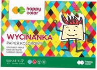 Blok Wycinanka A4/10K 100g HAPPY COLOR