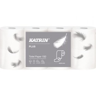 Papier toaletowy Katrin Plus (8 rolek) 3 warstwy 100% celuloza 150 listków