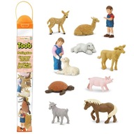 Sada figúrok v tube TOOB Safari Ltd. - Malé zvieratká z Mini Zoo