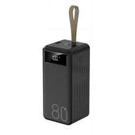 Powerbank R2 Invest 80000 mAh antracytowy Power Bank 2xUSB USB-C MOCNY