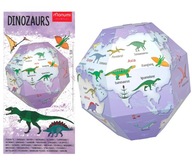 Kartónové glóbusy 35 cm "Dinosaury" Monumi