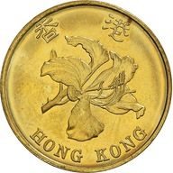 Moneta, Hong Kong, Elizabeth II, 10 Cents, 1997, A