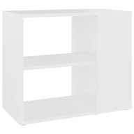 vidaXL Bočná skrinka, biela, 60x30x50 cm, materiál na báze dreva